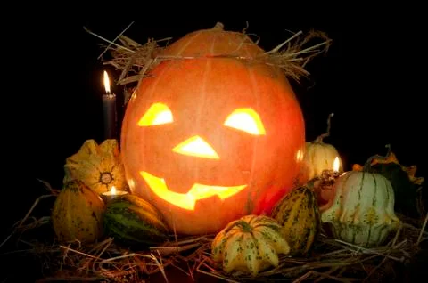 Jack O' Lantern Foto stock