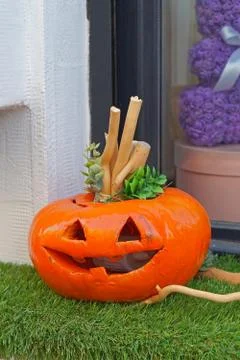 Jack o lantern Stock Photos