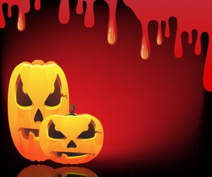 Jack o lanterns Stock Illustration