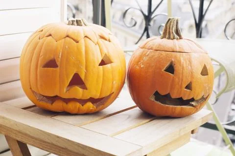 Jack o'lanterns Stock Photos