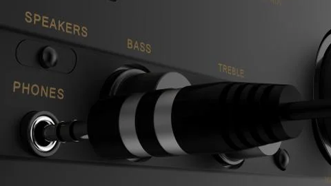 Jack plug Ilustración de archivo