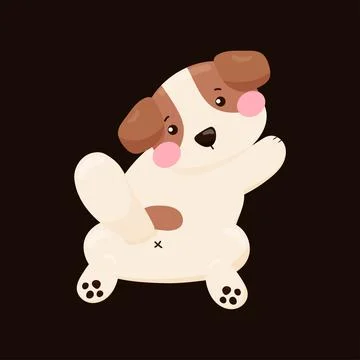 Jack russell is a cutie Stock Illustration