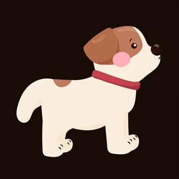 Jack russell is sad Stock Illustration