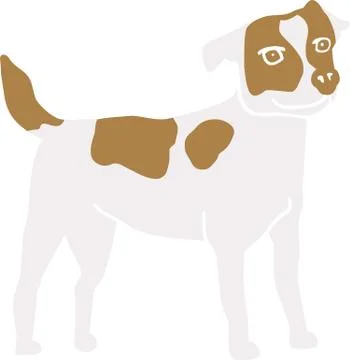 Jack Russell Terrier Stock Illustration