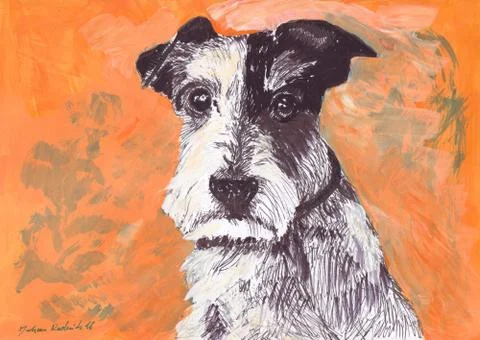 Jack Russell Terrier Stock Illustration