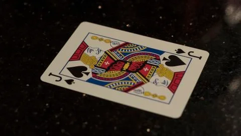 Jack of Spades Fotos de archivo