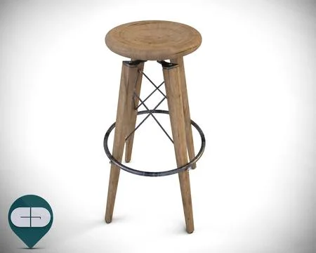 3D Model: JACK stool - COLICO ~ Buy Now #91027213 | Pond5