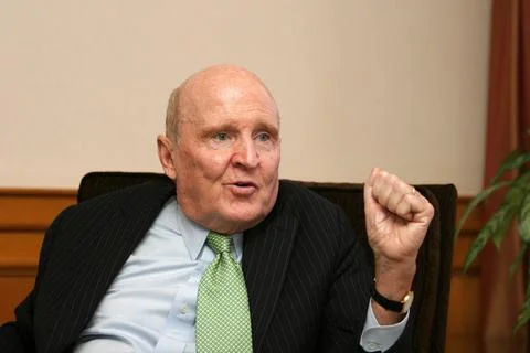 Jack Welch portrait Stock Photos