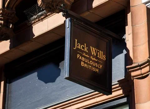 Jack Willis store front Lincoln, Lincolnshire, UK - 5th April 2018 Stock Photos