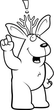 Jackalope Idea Stock Illustration