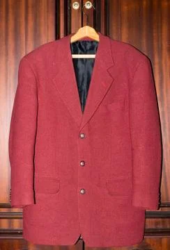 The jacket on a background. 스톡 사진