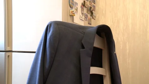 Jacket on the chair 動画素材 104974201
