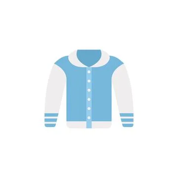 Jacket color icon. Element of color clothes icon for mobile concept and web apps Stock Illustration