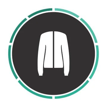 Jacket computer symbol Stockillustratie