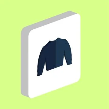 Jacket computer symbol Illustrazione stock