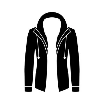 Jacket icon vector Stock Illustration