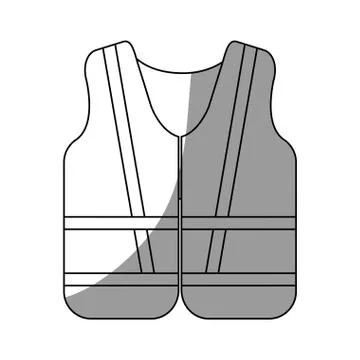 Jacket of Industrial security design Stock Illustration