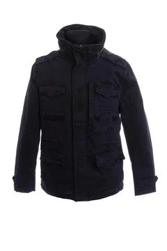 Jacket in military style Stock Photos