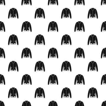 Jacket pattern vector Stock Illustration