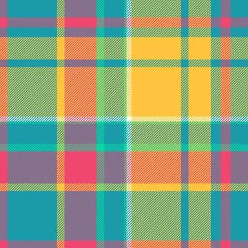 Jacket seamless fabric pattern, international textile vector tartan. Fibre .. Stock Illustration