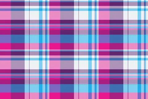 Jacket textile plaid check, outside seamless texture background. Front patt.. Stock Illustration