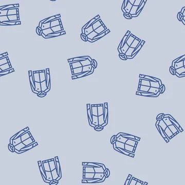 Jacket waterproof running accessories line seamless pattern Illustrazione stock