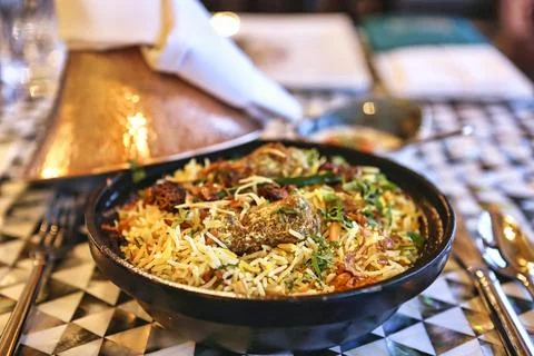 Jackfruit Biryani Stock Photos