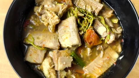 Jackfruit curry Stock Footage 318503169