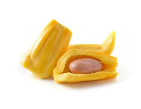 Jackfruit isolated on white background Stock Photos