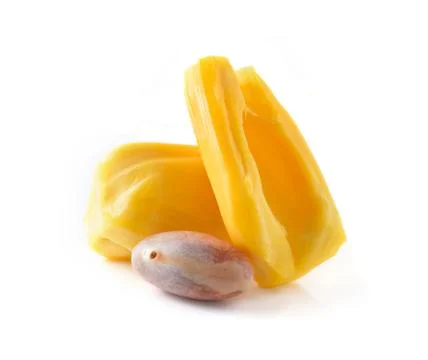 Jackfruit isolated on white background Stock Photos