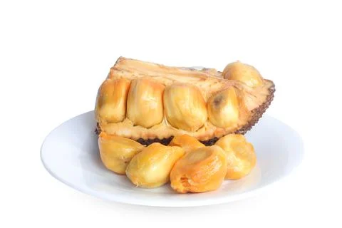 Jackfruit or campedak Stock Photos