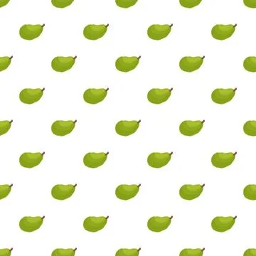 Jackfruit pattern repeating seamless tropical exotic food design 스톡 일러스트
