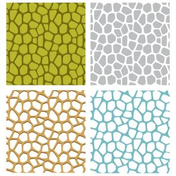 Jackfruit texture and seamless stone pattern Stock Illustration