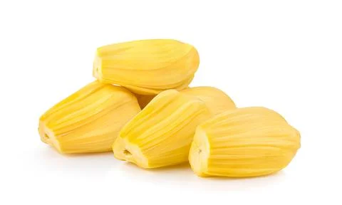 Jackfruit on white background Stock Photos