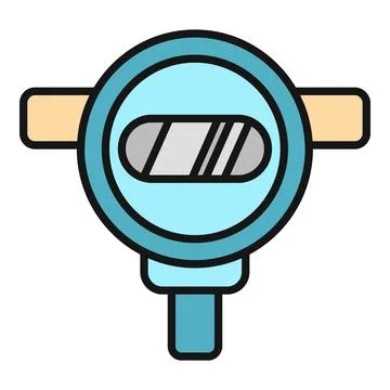 Jackhammer construction tool icon vector illustration イラスト素材