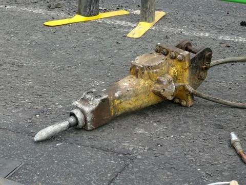 Jackhammer For A Crane Foto stock