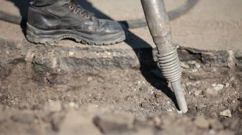 Jackhammer Stock Footage 1012944
