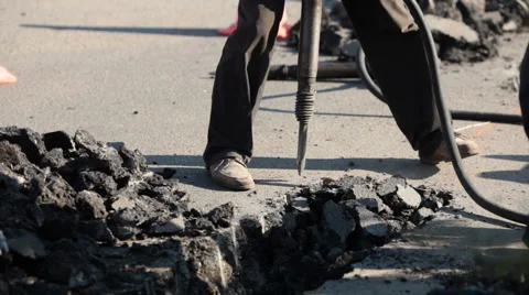 Jackhammer Stock Footage 1013006