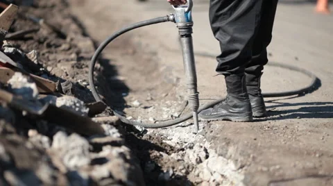 Jackhammer Stock Footage 1014269