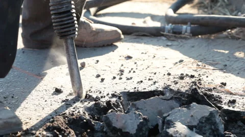Jackhammer Stock Footage 1014392
