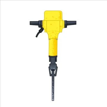 Jackhammer Stock Illustration