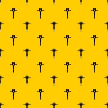 Jackhammer pattern vector Stock Illustration