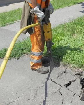 Jackhammer 库存照片