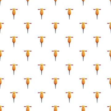 Jackhammer tool pattern forming a construction background イラスト素材