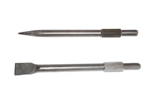 Jackhammer two bits Stock Photos