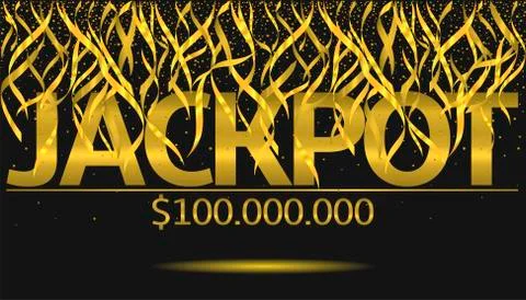 Jackpot Big Win illustration Stock Illustration