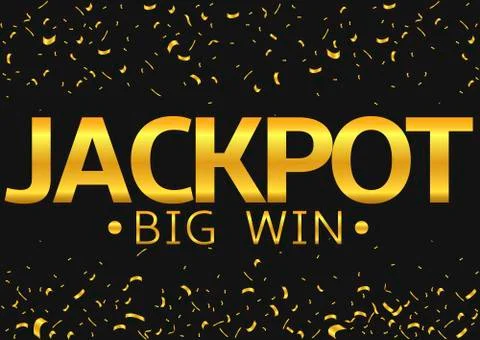 Jackpot Big Win illustration Stock Illustration