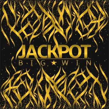 Jackpot Big Win illustration Stock Illustration