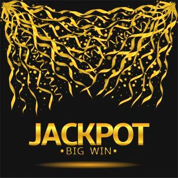 Jackpot Big Win illustration Stock Illustration