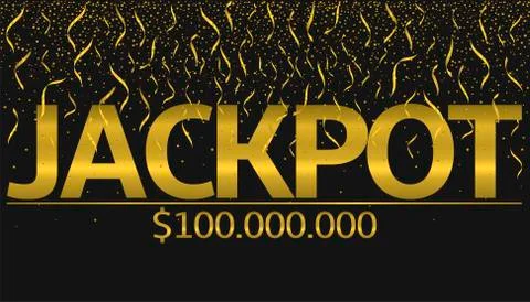 Jackpot Big Win illustration Stock Illustration